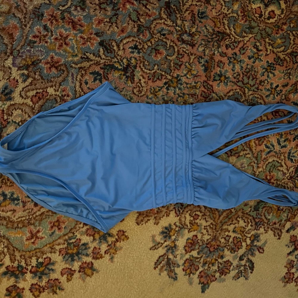 La Blanca Light Blue Swimsuit